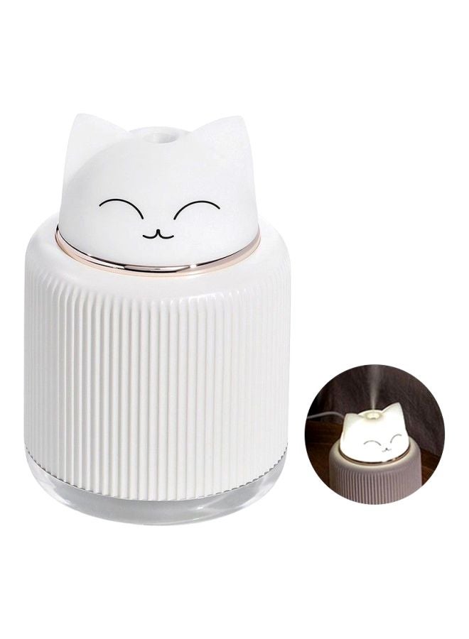 Cat Shaped Ultrasonic Mist Diffuser White