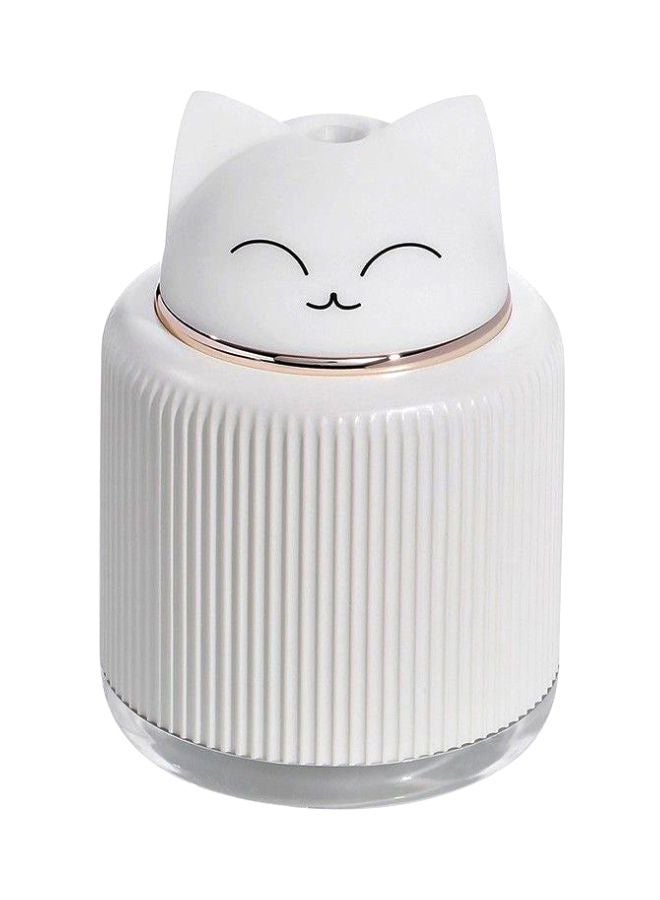 Cat Shaped Ultrasonic Mist Diffuser White