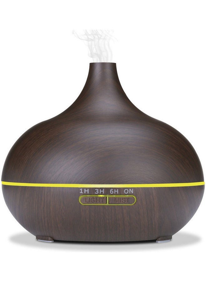 Aromatherapy Diffuser and Cool Mist Humidifier Dark Brown