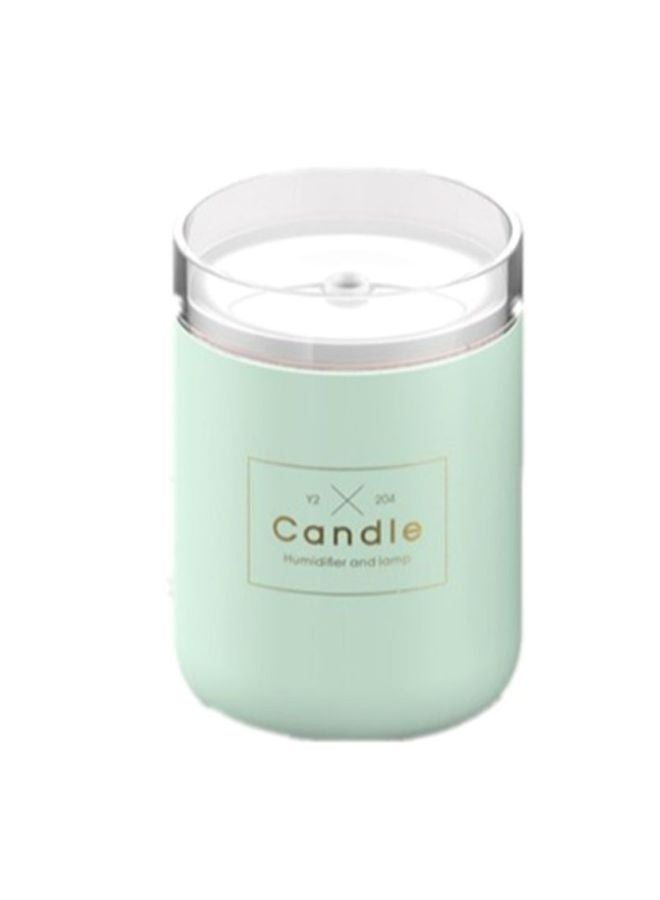 Portable Cute Air Humidifier With Lamp Green