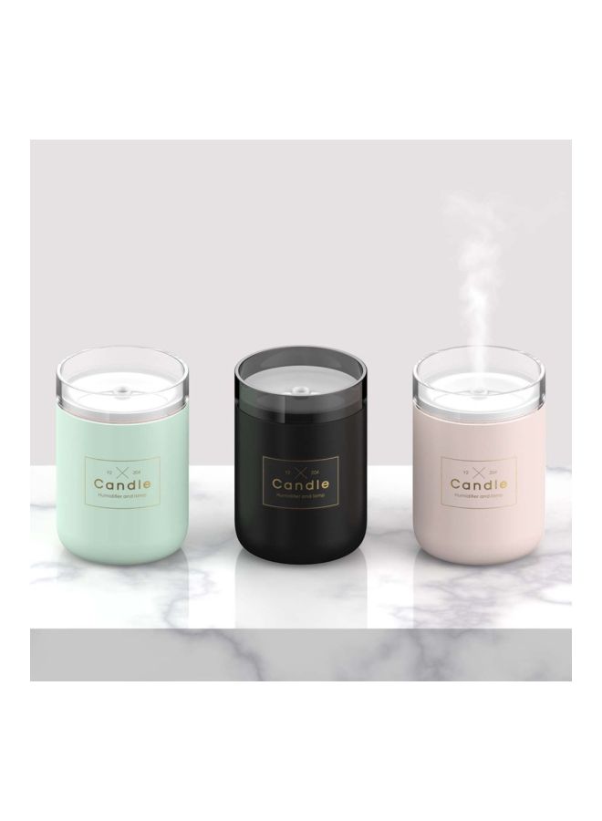 Portable Cute Air Humidifier With Lamp Green