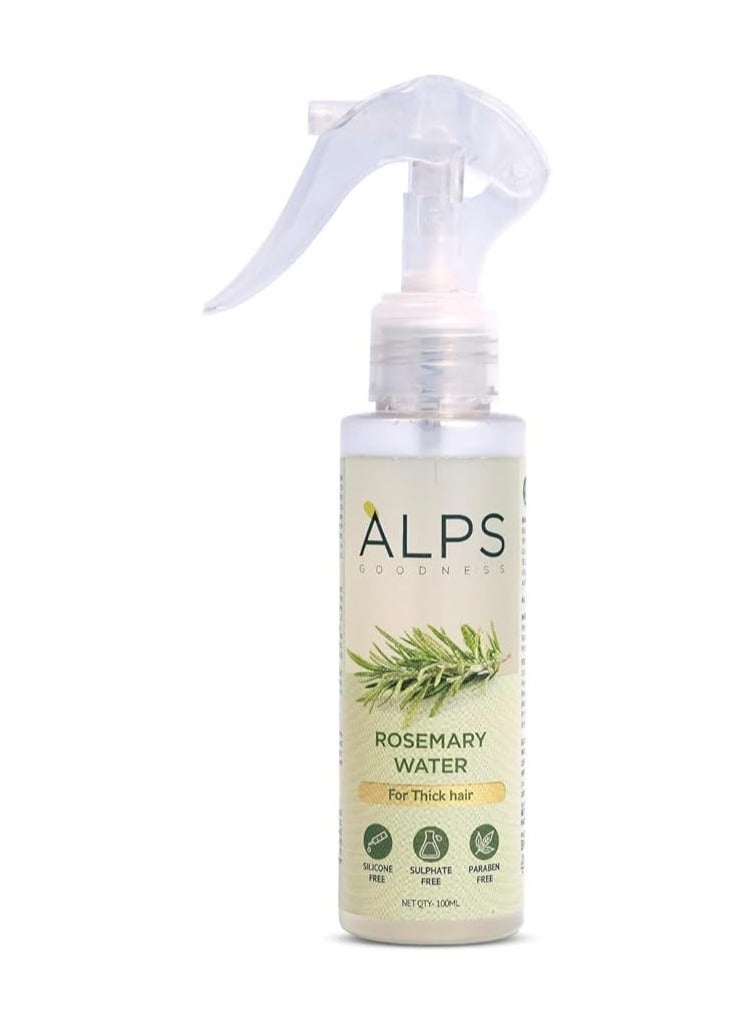 Alps Goodness Rosemary Hair Mist 100ml | Refreshing Herbal Water | Multipurpose Mist