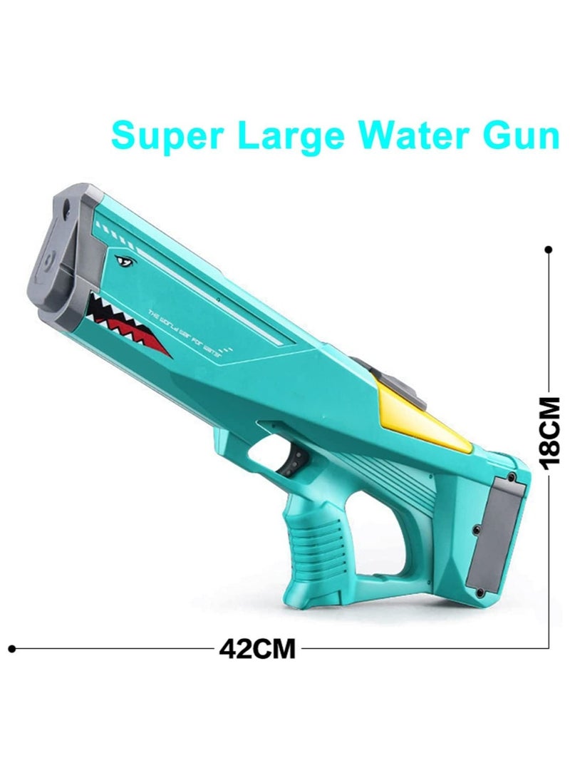 Electric Water Gun for Kids,Automatic Water Absorption Water Blaster,High Capacity Automatic Squirt Guns,Powerful Water Toy Guns for Swimming Pool,Automatic Continuous Firing Electric Water Gun