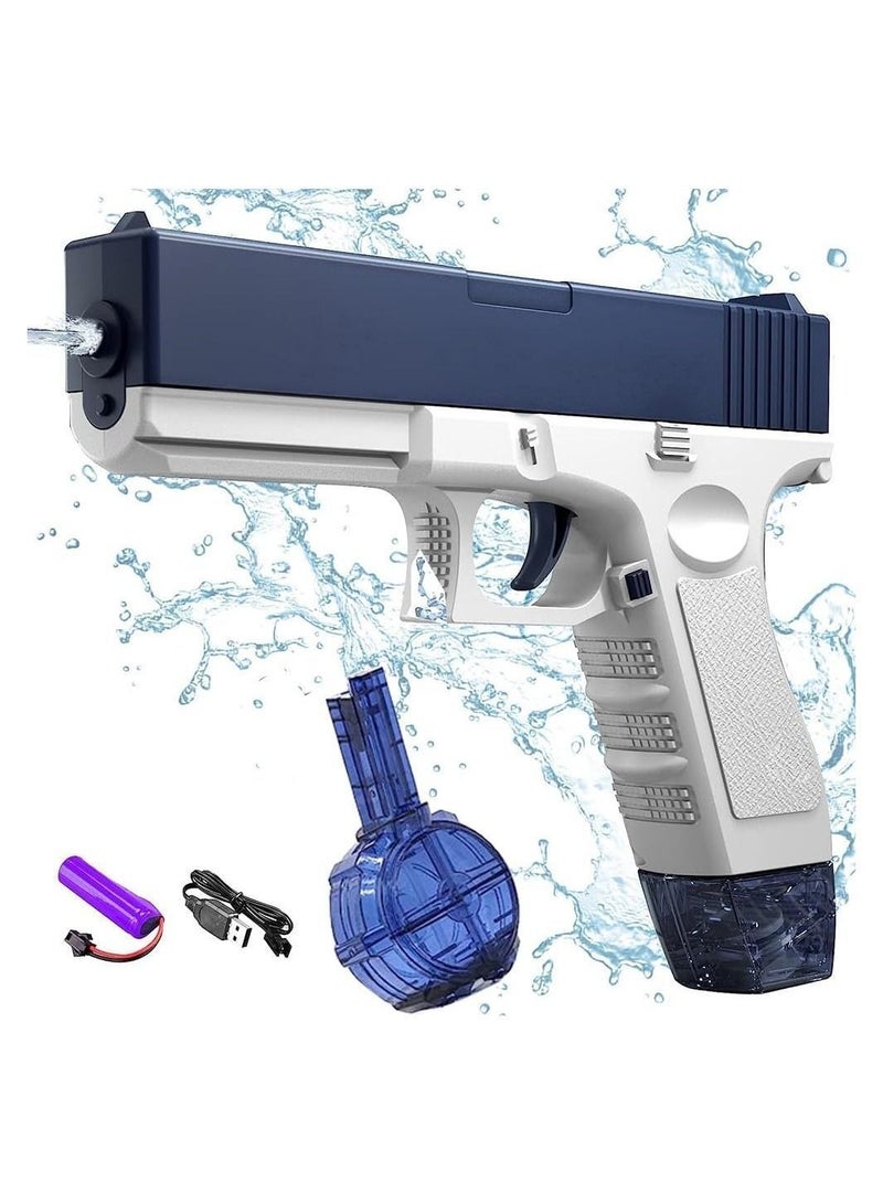 Electric Water Gun Toy, 32ft Guns with Expansion, Automatic for Adults & Kids, Squirt Kids Swimming Pool Beach Outdoor Party Games