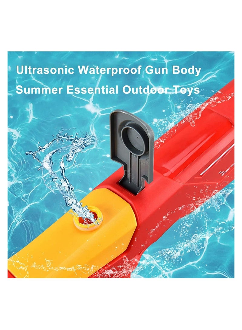 Electric Water Gun for Kids,Automatic Water Absorption Water Blaster,High Capacity Automatic Squirt Guns,Powerful Water Toy Guns for Swimming Pool,Automatic Continuous Firing Electric Water Gun