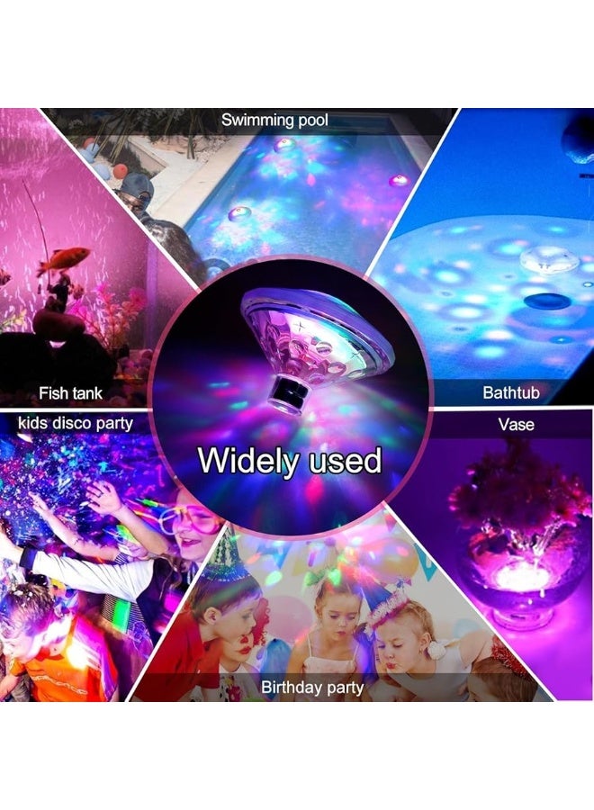 Floating Pool Light for Pool Party Decor or Pond DÃ©cor, Hot Tub Light, Glow Bath Toys with Colorful Lights