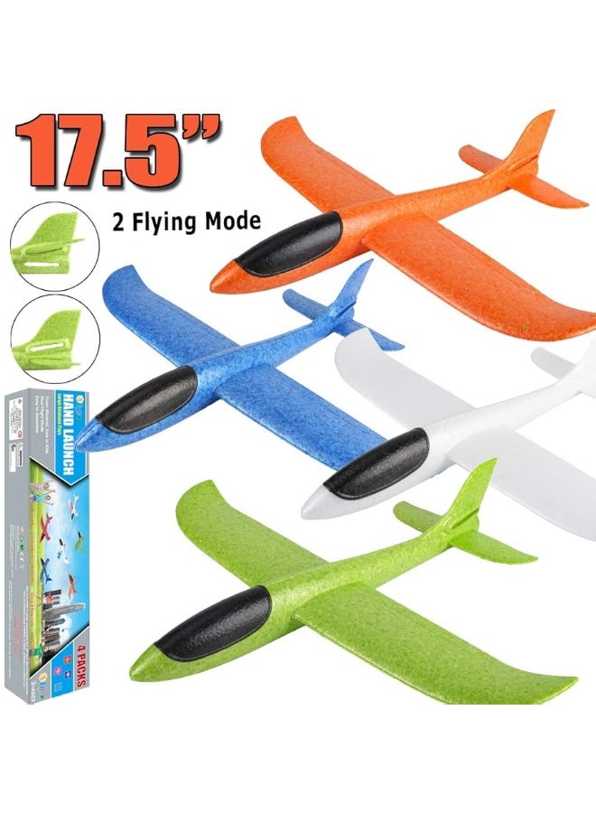 BooTaa 4 Pack Airplane/Flying Toys, 17.5