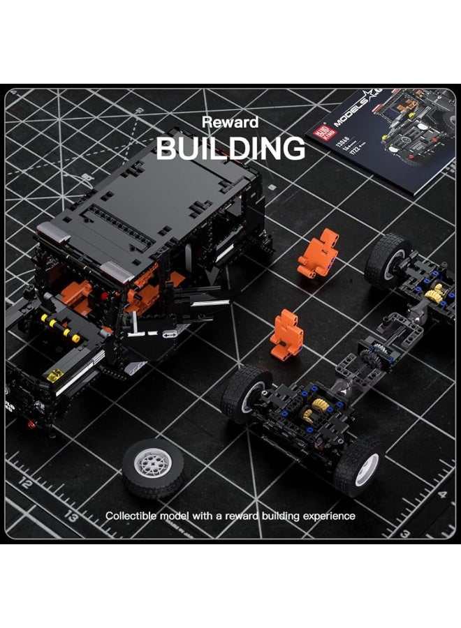 Mould King Cars Brabus AMG G65 SUV Car Toys Building Sets,1:10 Scale Car Kits 13068 Car Building Kit, MOC Car Building Bricks Models, Building Kits Toy Cars for Adults Kids 14+(1722PCS)