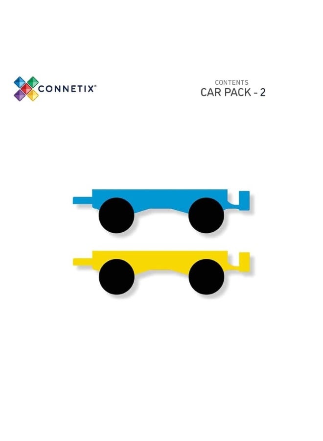 CONNETIX Rainbow Car Pack 2 Pieces