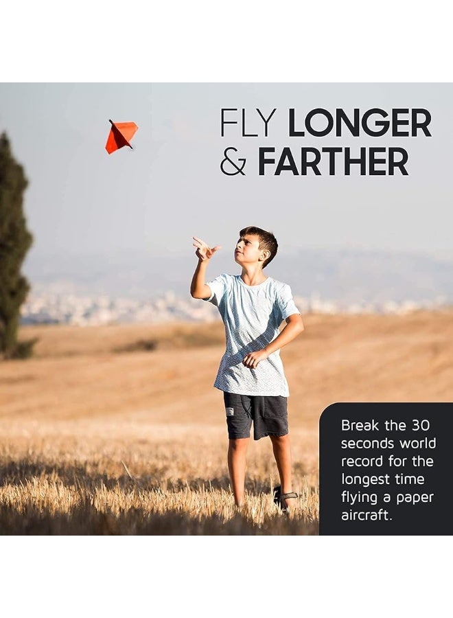 POWERUP 2.0 Paper Airplane Conversion Kit | Electric Motor for DIY Paper Planes | Fly Longer and Farther | Perfect for Kids & Adults | Ready to Use Aeroplane Engine Kits