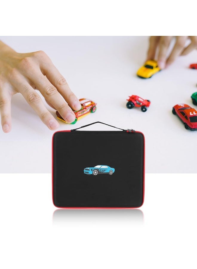 Hard Portable Toy Organizer Compatible Hot Wheels Cars and Matchbox Cars,Holds 27 Hot Wheels children's toy cars.(Box Only)