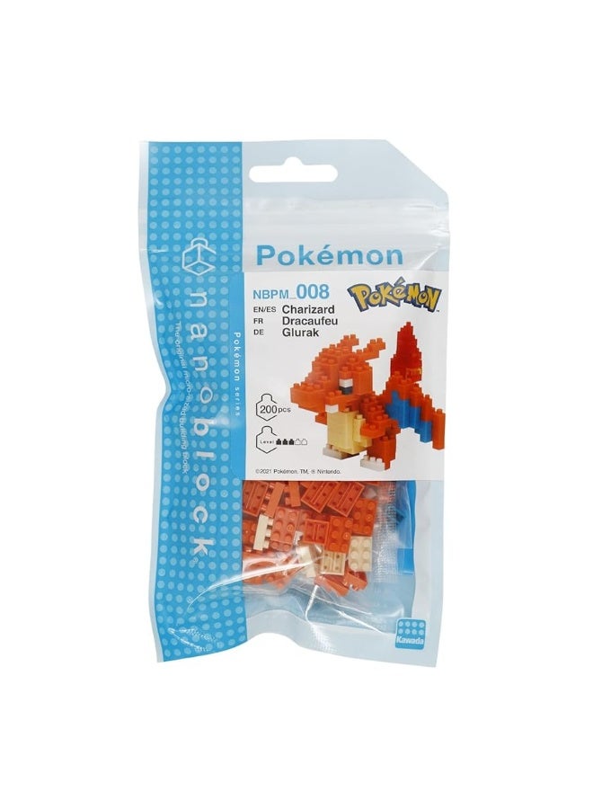 nanoblock - PokÃ©mon - Charizard, PokÃ©mon Series Building Kit