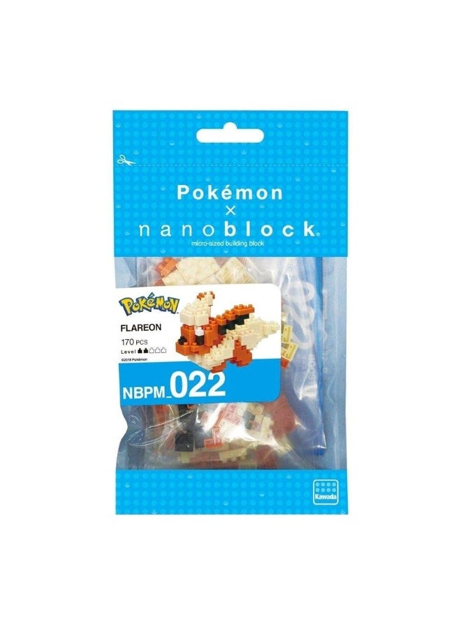 nanoblock  Pokmon  Flareon Pokmon Series Building Kit