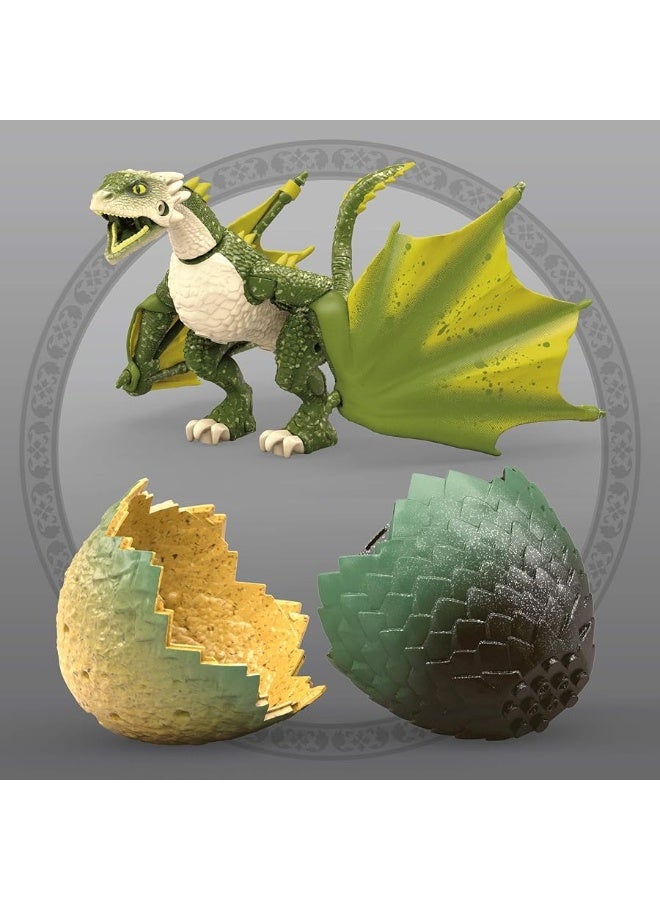 Mega Construx Game of Thrones Rhaegal Construction Set with character figures, Building Toys for Collectors (30 Pieces)