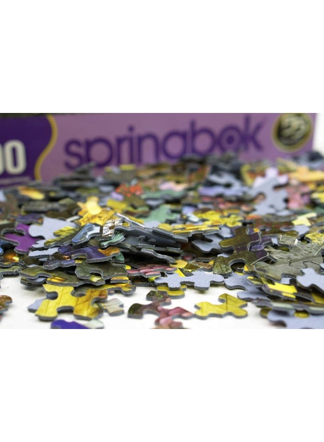 Springbok's 500 Piece Jigsaw Puzzle Evening at The Lake - Made in USA