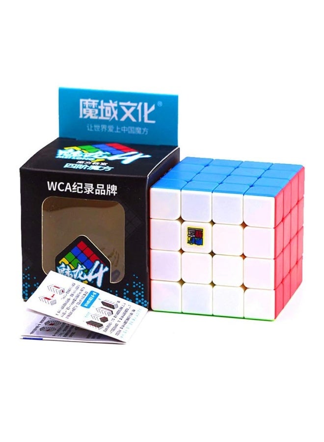 CuberSpeed Moyu MoFang JiaoShi Meilong 4x4 stickerless Magic Cube MFJS MEILONG 4x4x4 Cubing Classroom Meilong 4x4 Speed Cube