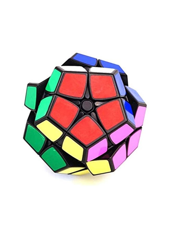 CuberSpeed 2x2 Megaminx Black Speed Cube Kilominx Megaminx 2x2 Black Speed Cube