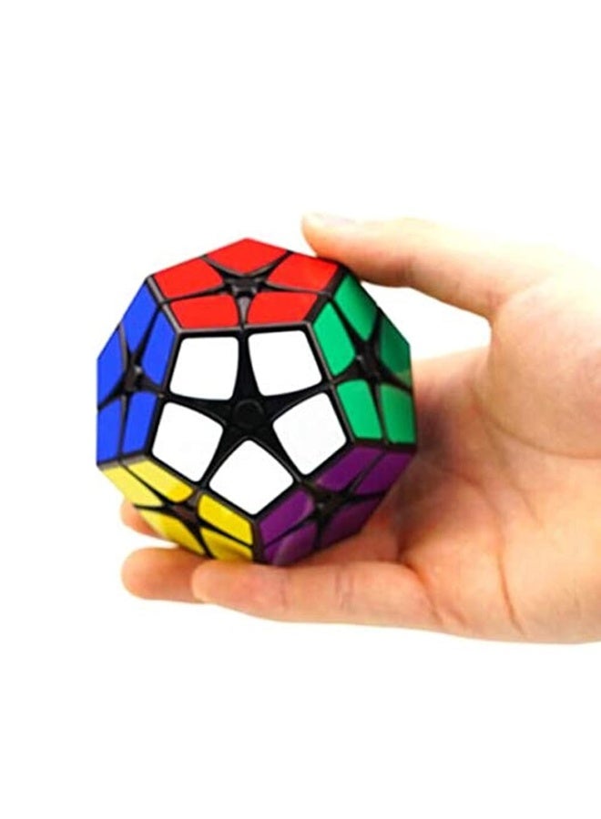 CuberSpeed 2x2 Megaminx Black Speed Cube Kilominx Megaminx 2x2 Black Speed Cube