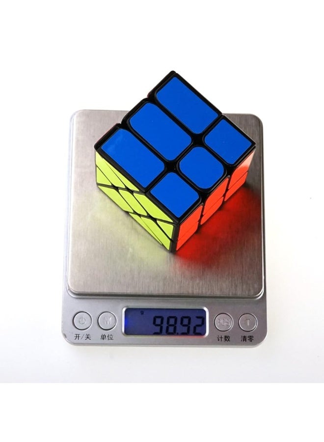 CuberSpeed Windmill Magic Cube 3x3 Black Wheel Fenghuolun Twisty Puzzle 3x3x3 Speed Cube Puzzle