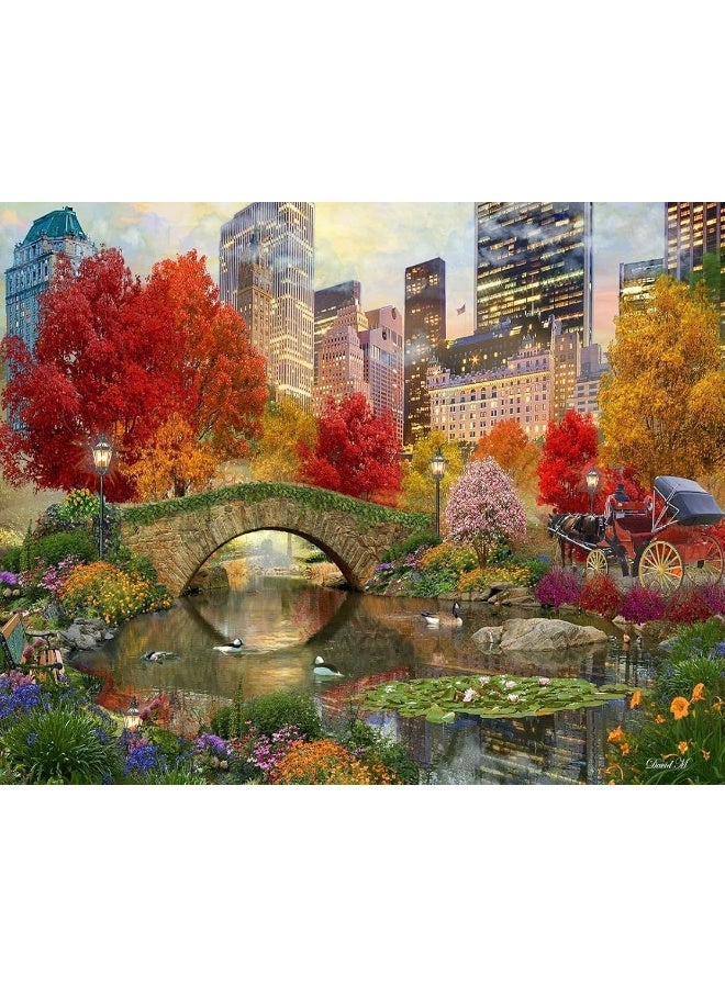 Springbok's 500 Piece Jigsaw Puzzle Central Park Paradise - Made in USA