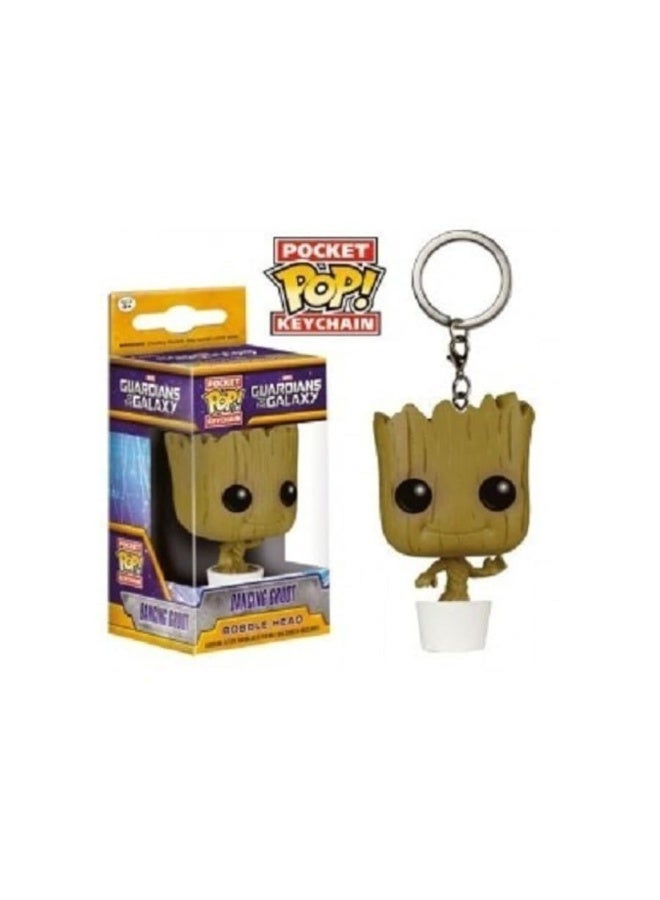 Funko Pocket POP Keychain Baby Groot  Guardians of The Galaxy Novelty Keyring  Collectible Mini Figure  Stocking Filler  Gift Idea  Official Merchandise  Movies Fans  Backpack Decor