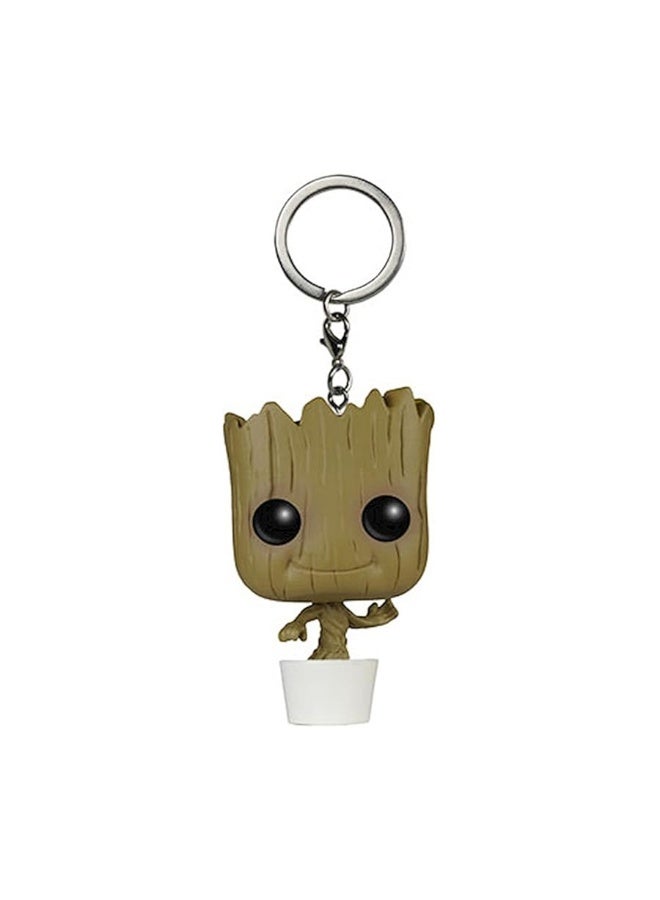 Funko Pocket POP Keychain Baby Groot  Guardians of The Galaxy Novelty Keyring  Collectible Mini Figure  Stocking Filler  Gift Idea  Official Merchandise  Movies Fans  Backpack Decor