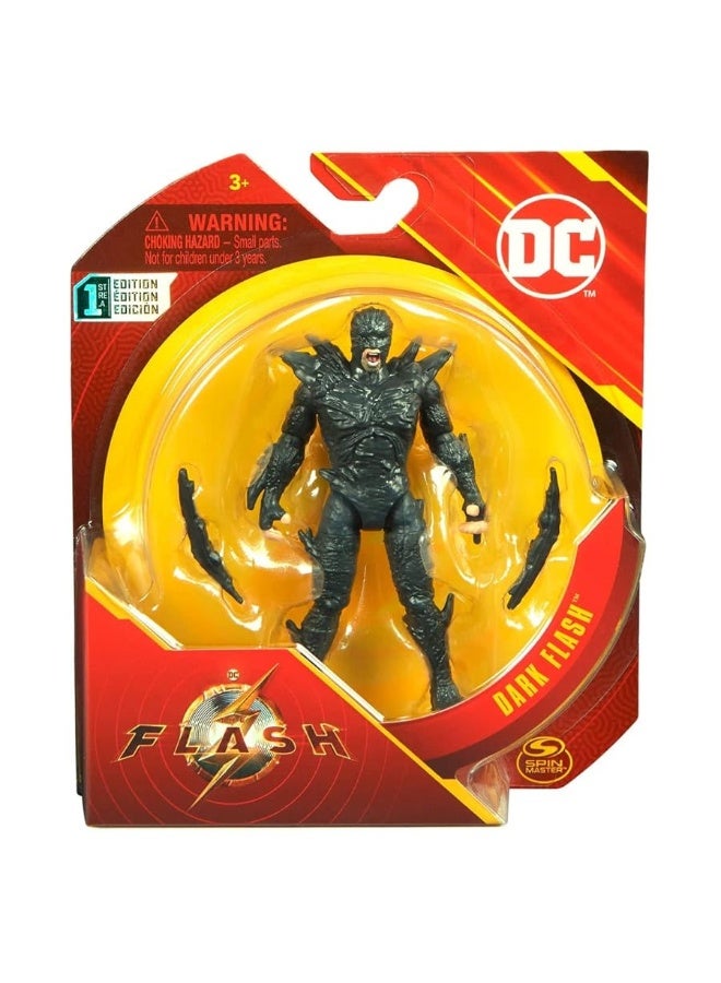 DC Comics DC The Flash 2023 Movie Series 4-inch Action Figure Dark Flash