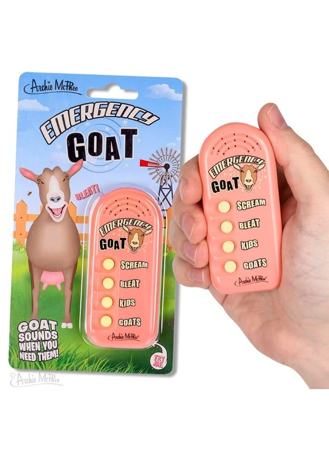 Mcphee Accoutrements Electronic Emergency Goat Noisemaker 4 Different Sounds!