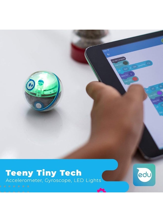 Sphero Mini Activity Kit - App-Enabled Coding Robot - 55 Piece Construction Set & Activity Cards - STEM Educational Toy for Kids - Bluetooth Connectivity - Interactive & Fun Learning for Ages 8+