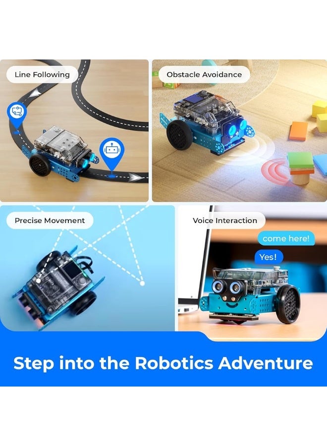 Makeblock mBot Neo Coding Robot for Kids, Learning & Education Robot Support Scratch & Python Programming, Robotics Kit for Kids Ages 8-12 and up, Building STEM Robot Toys Gifts for Boys Girls