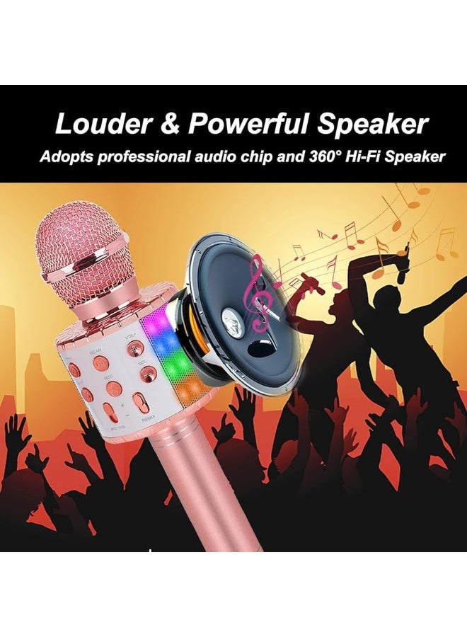 Niskite Karaoke Microphone for Kids Toys,4 5 Year Old Girl Birthday Gifts,6 7 8 Year Old Girl Gifts,Popular Girl Toys Age 6-7,9 Year Old Girl Gifts,Birthday Gifts for 10 Year Old Girl