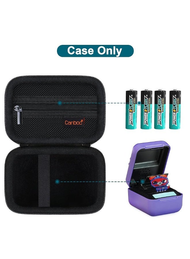 Canboc Hard Carrying Case Compatible with Bitzee Interactive Toy Digital Pet and Case with 15 Animals Inside, Virtual Electronic Pets Kids Toys Storage Bag, Black (Case Only)