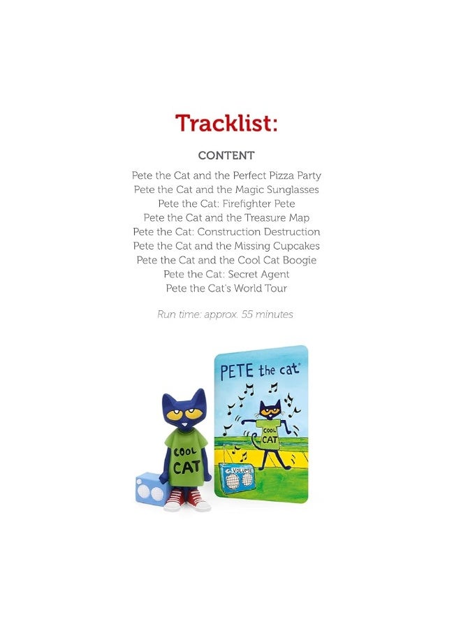 Tonies Pete The Cat Audio Play Character