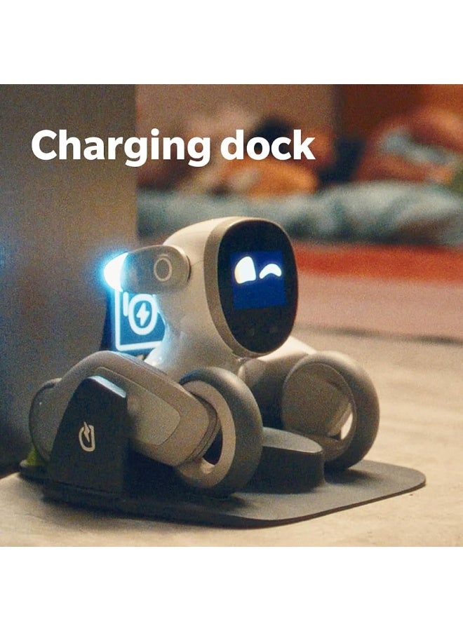 Loona Charging Dock : The Most Advanced Smart Robot Pet Dog - Chat GPT Enabled with Voice Command & Gesture Recognition - Top Boys and Girls Gifts for 2024 - Charging Dock