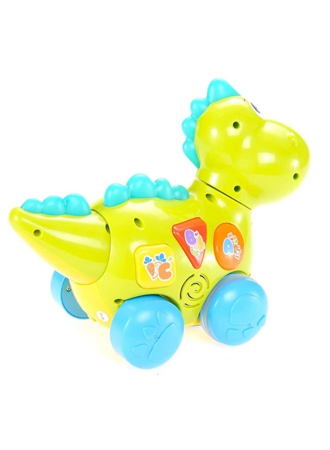 PowerTRC Talking Dinosaur Toy | Lights | Sounds | Educational Activities