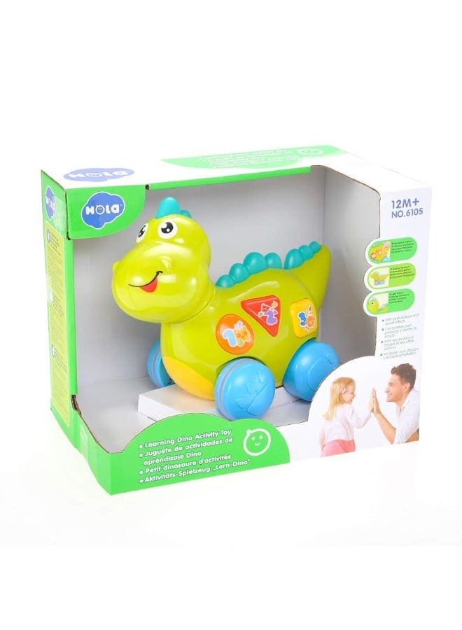 PowerTRC Talking Dinosaur Toy | Lights | Sounds | Educational Activities