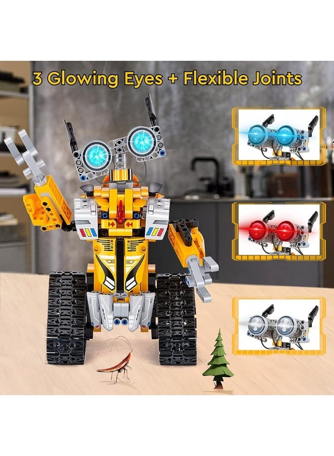 Sillbird STEM Projects for Kids Ages 8-12, Remote & APP Controlled Robot Building kit Toys Gifts for Boys Girls Age 8 9 10 11 12-15 (468 Pcs)