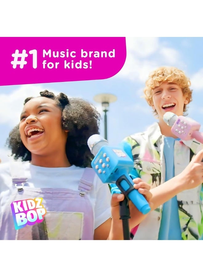 Move2Play, Kidz Bop Karaoke Microphone | The Hit Music Brand for Kids | Birthday Gift for Girls and Boys | Toy for Kids Ages 4, 5, 6, 7, 8+ Years Old