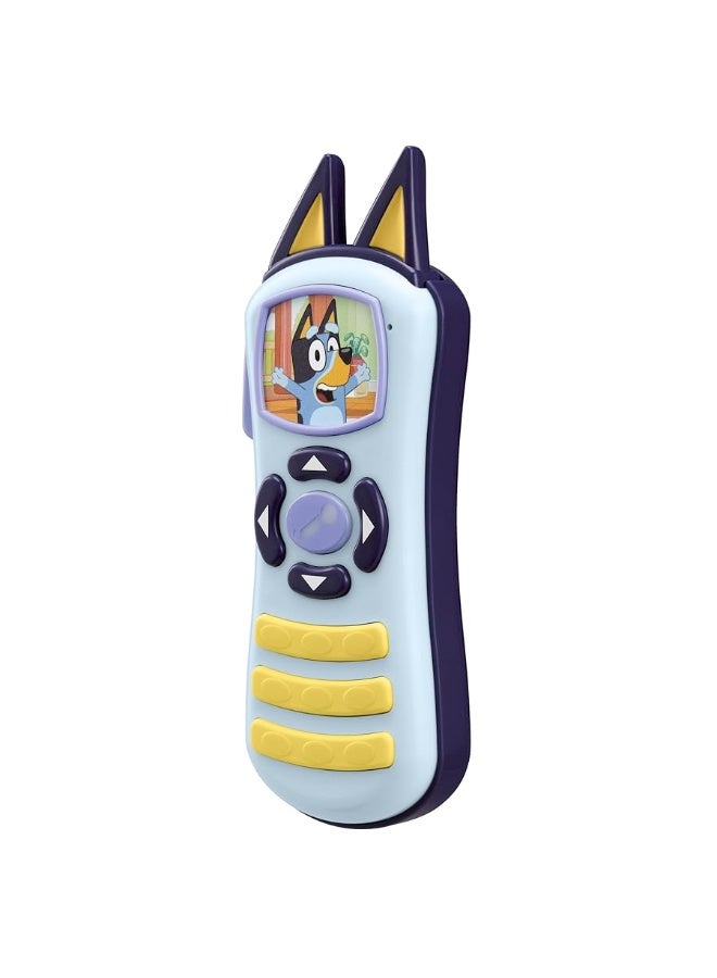 eKids Bluey Toy Remote Control for Toddlers with Built-in Music and Sound Effects, Musical Toy for Fans of Bluey Toys