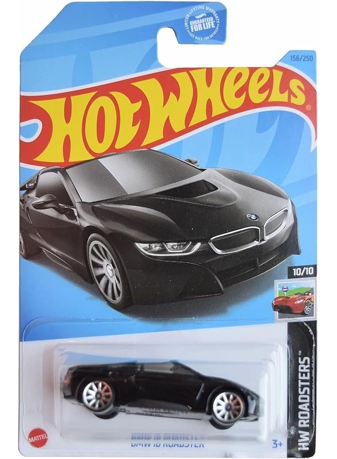 Hot Wheels BMW i8 Roadster, HW Roadsters 10/10 [Black] 156/250