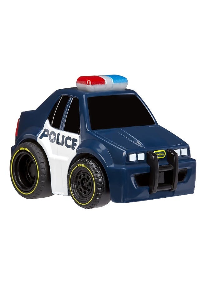 Little Tikes, My First Cars, Crazy Fast Cars 2-Pack High Speed Pursuit, Police Chase Theme Pullback Toy Car Vehicle Goes up to 50 ft