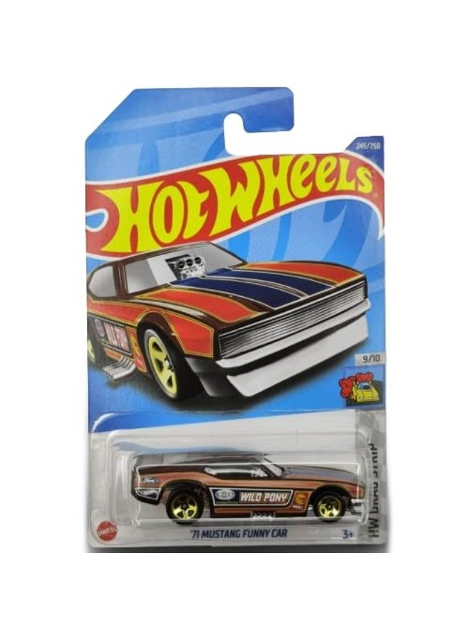 Hot Wheels 71 Mustang Funny Car, Treasure Hunt, HW Drag Strip 7/10, 245/250