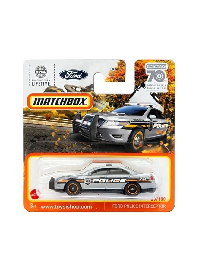 Matchbox Ford Police Interceptor, 70 Years Special Edition 23/100