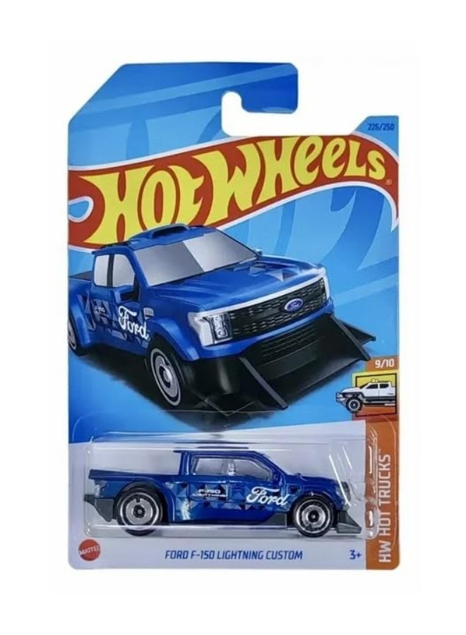 Hot Wheels Ford F-150 Lightning Custom Truck 226/250 New for 2023 9/10