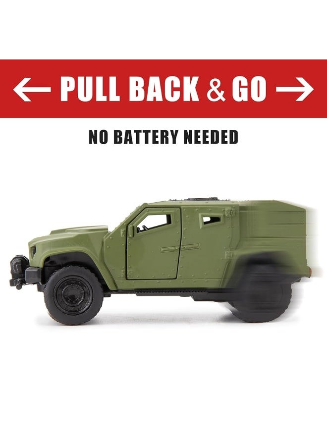 Compatible for 1:36 JLTV Military Vehicle Toy Car, Diecast Armored Car Model, Collection Kids Gift Toy for Aged 3 and up