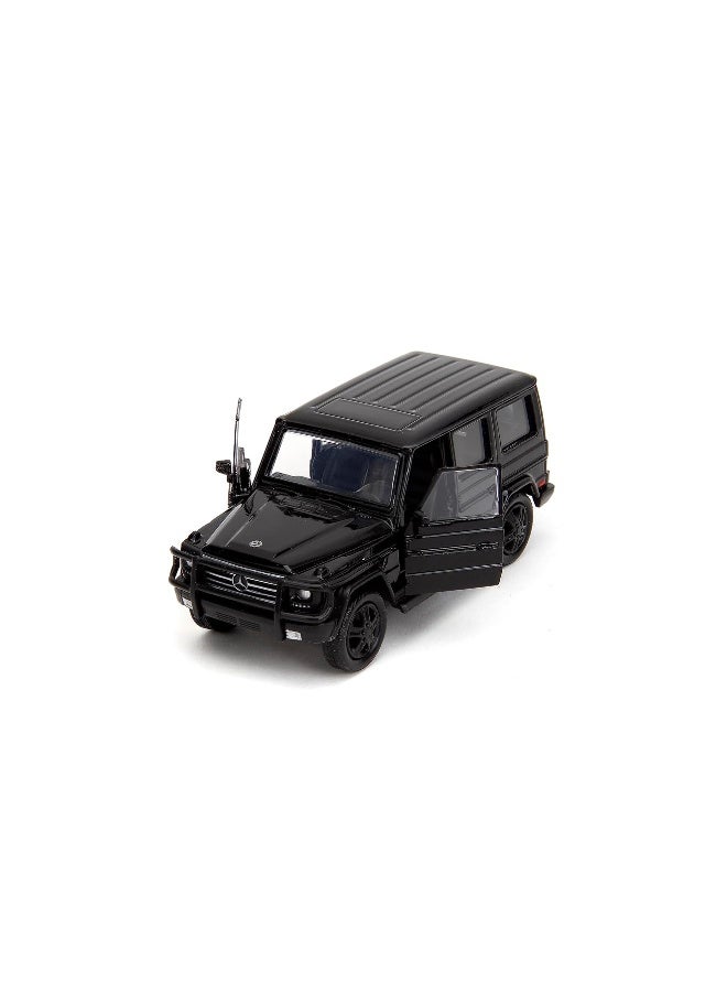 Pink Slips 1:32 W1 Mercedes Benz G Class 4x4 Die-Cast Car, Toys for Kids and Adults (Black)