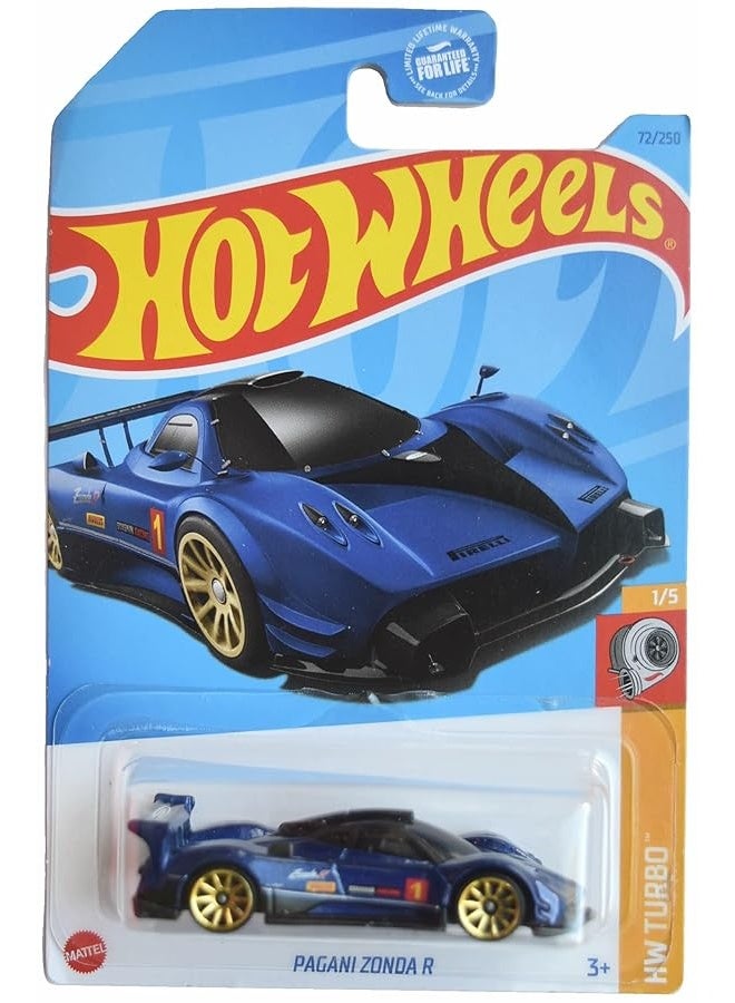 Hot Wheels Pagani Zonda R, HW Turbo 1/5 [Blue] 72/250