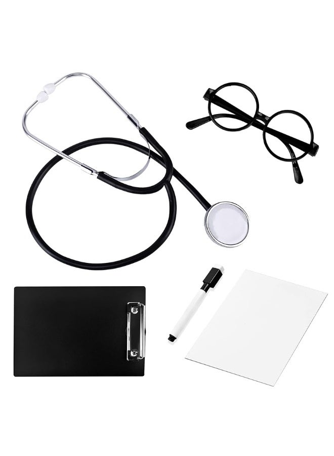 Doctor Scrubs Set,Doctor Kit for Kids,Doctor Costume With Pretend Play Playset for Kids 3-12Years