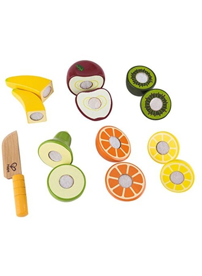 Award Winning Hape Fresh Fruit Wooden Kitchen Play Food Set For 3 Years