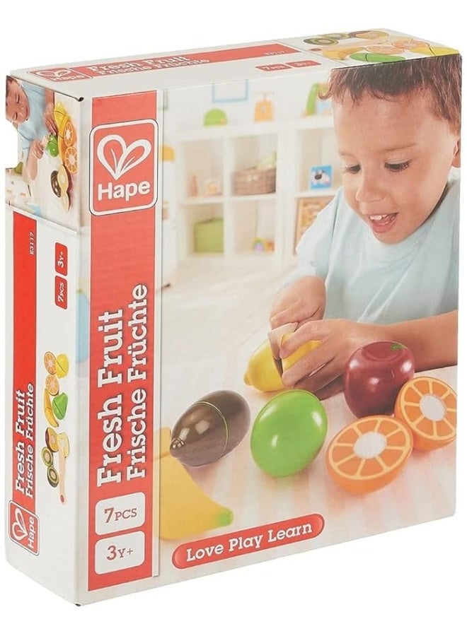 Award Winning Hape Fresh Fruit Wooden Kitchen Play Food Set For 3 Years